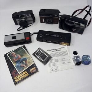 vintage Camera Lot cameras Misc Items Sold As Is Parts Only Kodak Ektralite Star